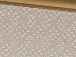 サイズ380x380x30mm 黒塗りの樹脂製額立て付き。吊具付きで壁掛けも可能です。